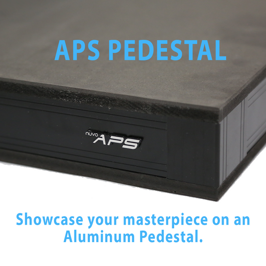 Innovative Marine NUVO Fusion Pro 2 - 20 AIO Aquarium w/ APS Pedestal - Black - The Pet Source