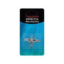 Aquatop 2-Way Metal Gang Valve - The Pet Source