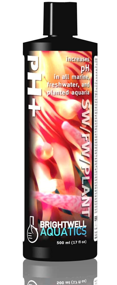 Brightwell pH+ Increases pH in all Marine and Freshwater Aquaria 17oz - The Pet Source