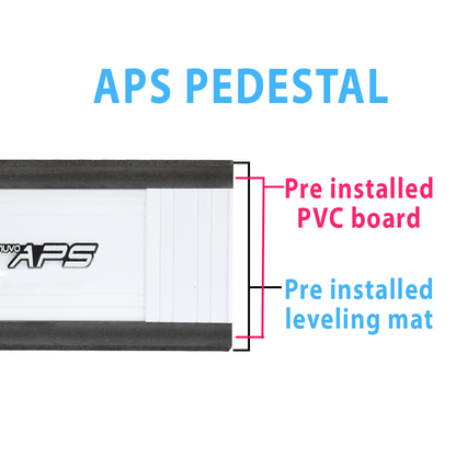 Innovative Marine NUVO Fusion Pro 2 - 25 Lagoon AIO Aquarium w/ APS Pedestal - White - The Pet Source