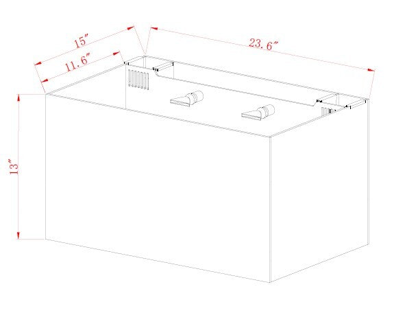 Innovative Marine NUVO Fusion - 20 Long AIO Aquarium - Desktop Starter Kit - The Pet Source