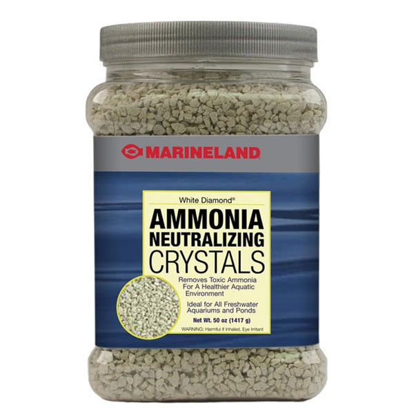 Marineland White Diamond Ammonia Neutralizing Crystals - 50 oz - The Pet Source