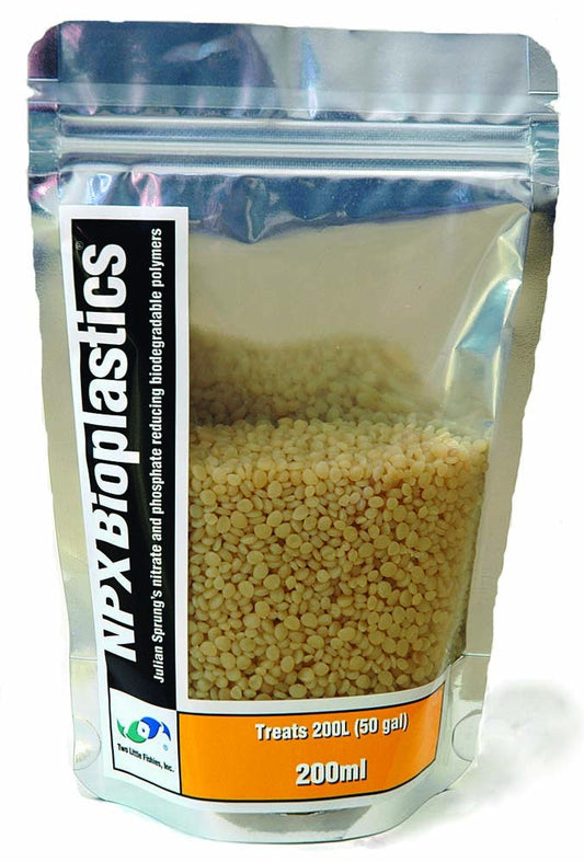 Two Little Fishies NPX BioPlastics Biopellets 200ml - The Pet Source