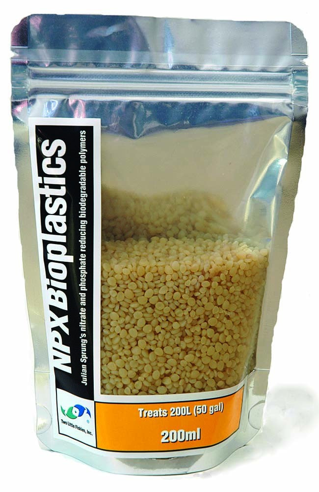 Two Little Fishies NPX BioPlastics Biopellets 400ml - The Pet Source