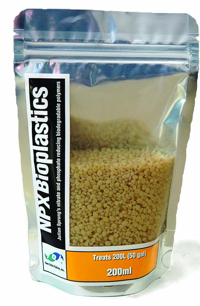 Two Little Fishies NPX BioPlastics Biopellets 1L - The Pet Source