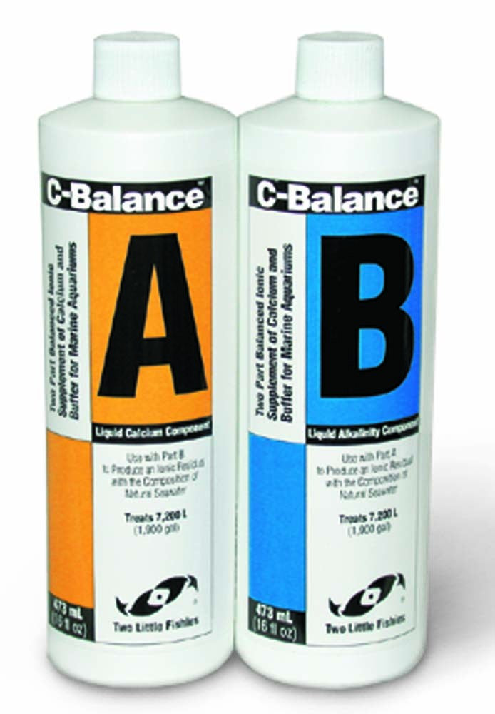 Two Little Fishies C-Balance Two-Part Calcium system 16oz - The Pet Source