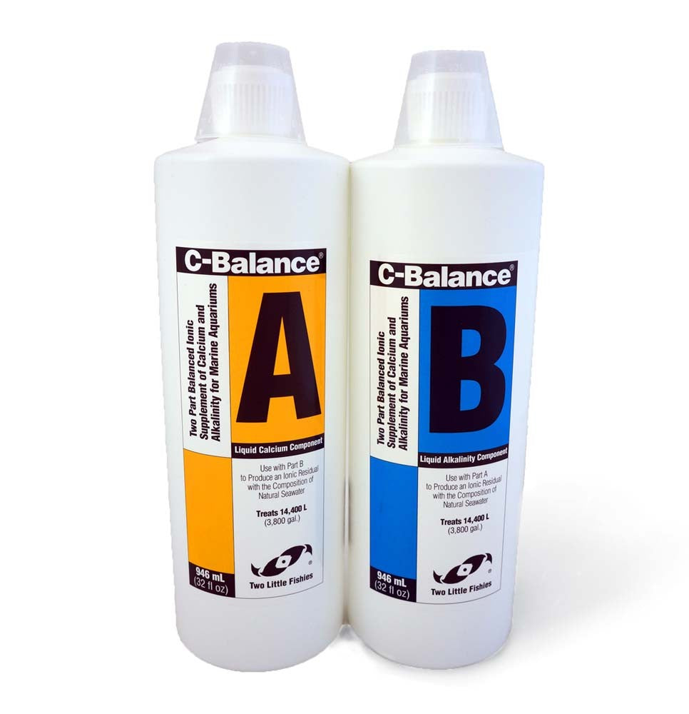 Two Little Fishies C-Balance Two Part Solution 32oz - The Pet Source