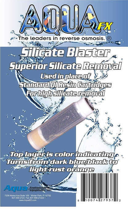 AquaFX Silicate Blaster DI Filter Cartridge - 10 Inch - The Pet Source
