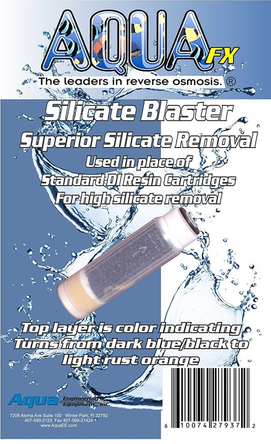 AquaFX Silicate Blaster DI Filter Cartridge - 10 Inch - The Pet Source
