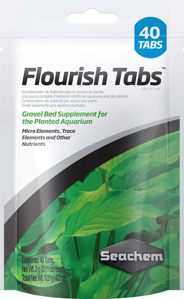 Seachem Flourish Tabs 40pk - The Pet Source