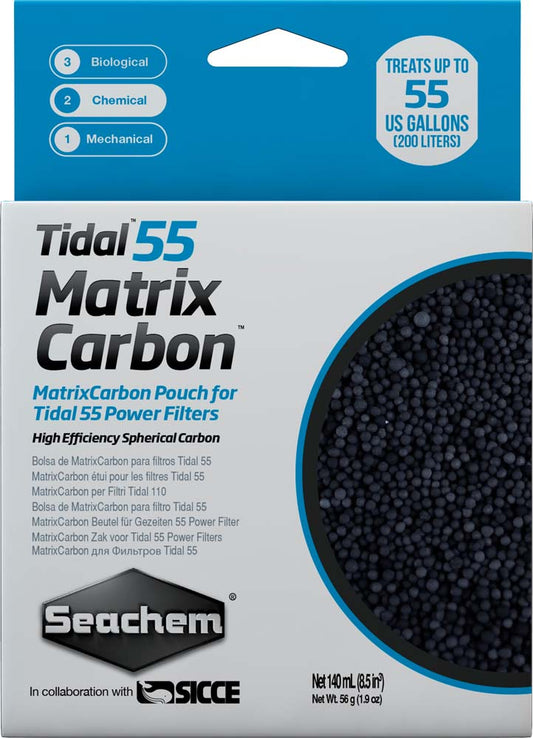 Seachem Tidal 55 Matrix Carbon - The Pet Source