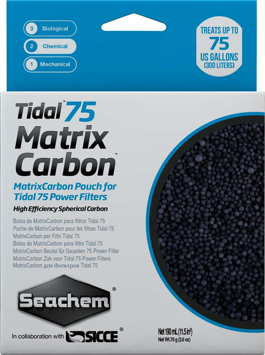 Seachem Tidal 75 Matrix Carbon - The Pet Source