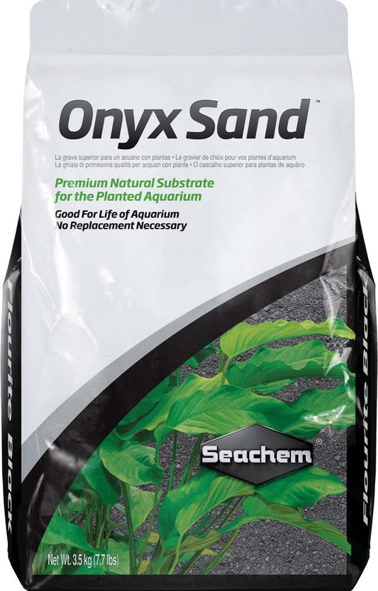 Seachem Onyx Sand - 3.5kg-7.7lbs - The Pet Source