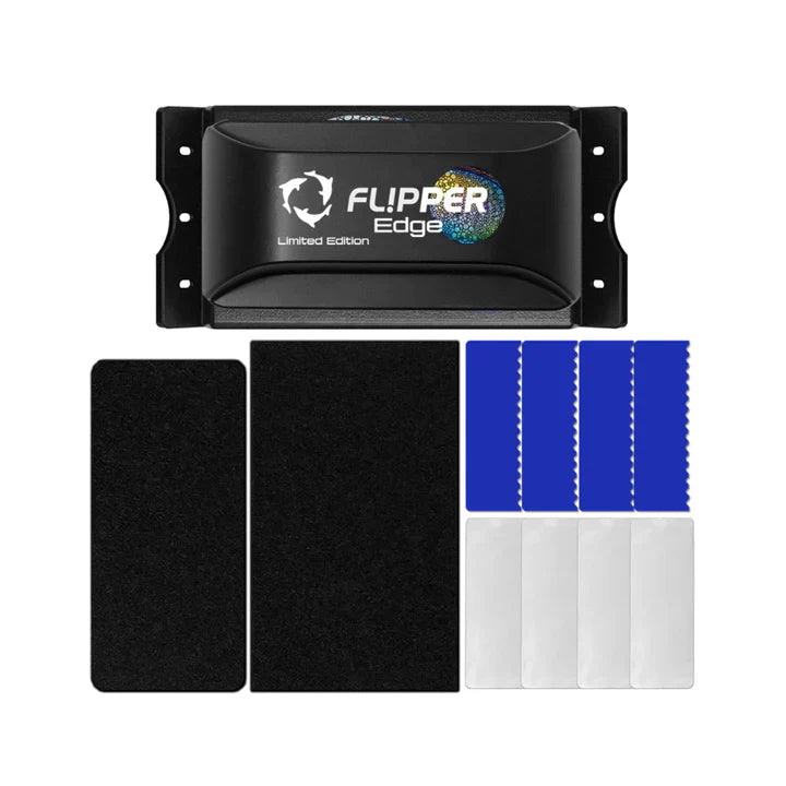 Flipper Edge Limited Edition Tang 2 in 1 Floating Magnetic Aquarium Algae Cleaner (Standard) - The Pet Source