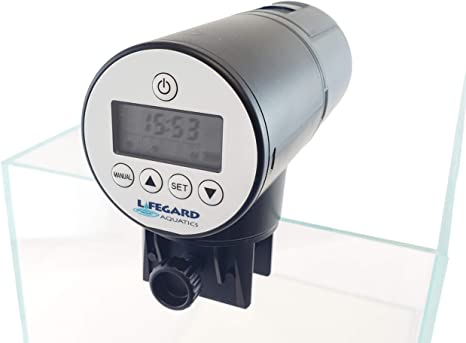 Lifegard Aquatics Intelli-Feed Aquarium Fish Feeder NEW USB VERSION - The Pet Source