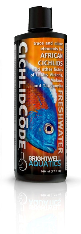Brightwell CichlidCode Trace Mineral Supplement for African Cichlids 500 ml - The Pet Source