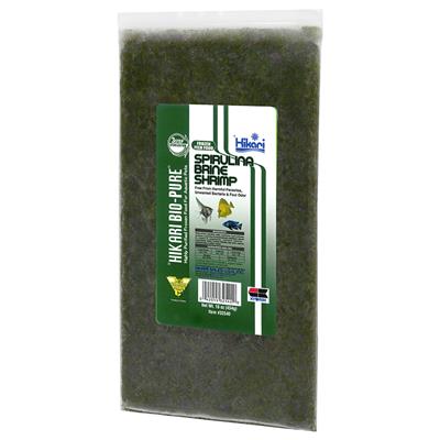 Hikari Bio-Pure Frozen Spirulina Brine Shrimp Flat Pack - 16oz - The Pet Source