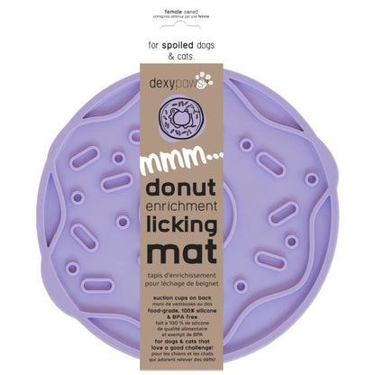 Dexypaws Donut Delight Enrichment Lick Mat - The Pet Source