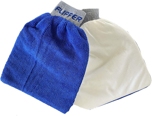 Flipper Flip-Mitt 2 in 1 Microfiber Aquarium Cleaning Mitt - The Pet Source