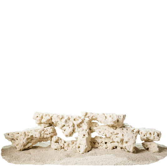CaribSea South Seas Base Shelf Rock 40lb - The Pet Source