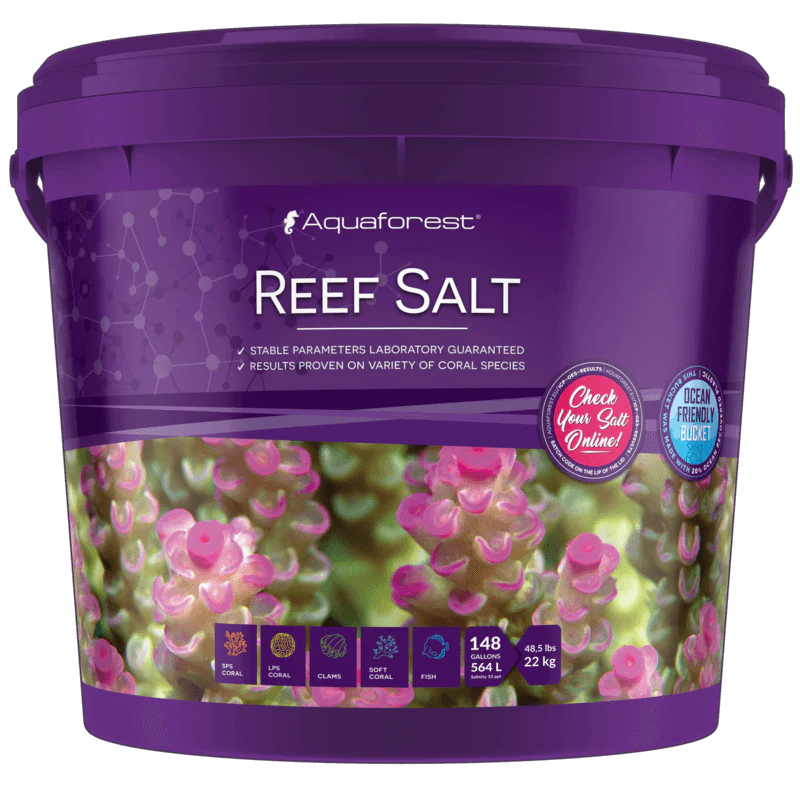 Aquaforest Reef Salt 22kg Bucket - 175 gal - The Pet Source
