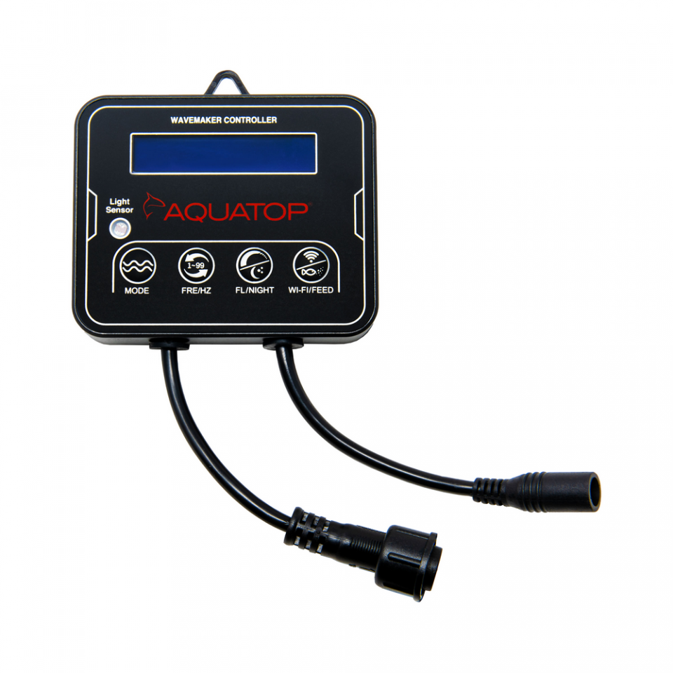 Aquatop Forza MaxFlow Slim DC Wavemaker with Controller - 3434 GPH - The Pet Source