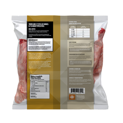 Big Country Raw Frozen Chicken Neck for Cats and Dogs - 1lb - The Pet Source
