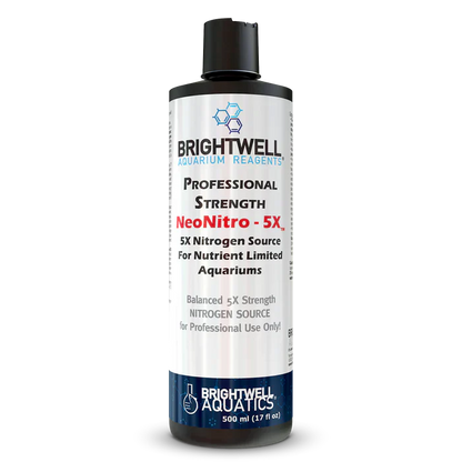 Brightwell NeoNitro 5X - Professional Strength Nitrogen Source 5X 500mL - The Pet Source
