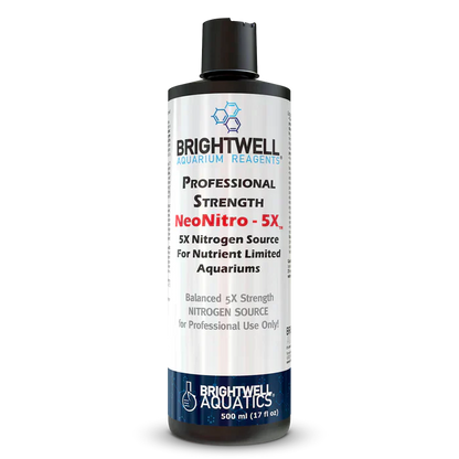 Brightwell NeoNitro 5X - Professional Strength Nitrogen Source 5X 500mL - The Pet Source
