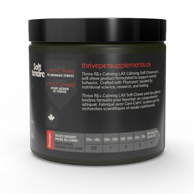 Big Country Raw Thrive Equipments Relax Calming Supplement - 270g - The Pet Source