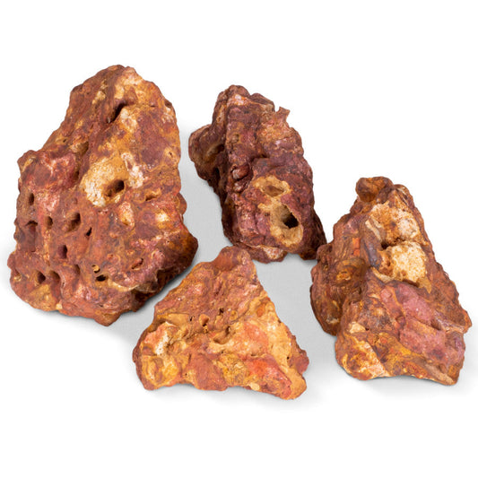 CaribSea Exotica Fire Stones Box - 25 lbs - The Pet Source