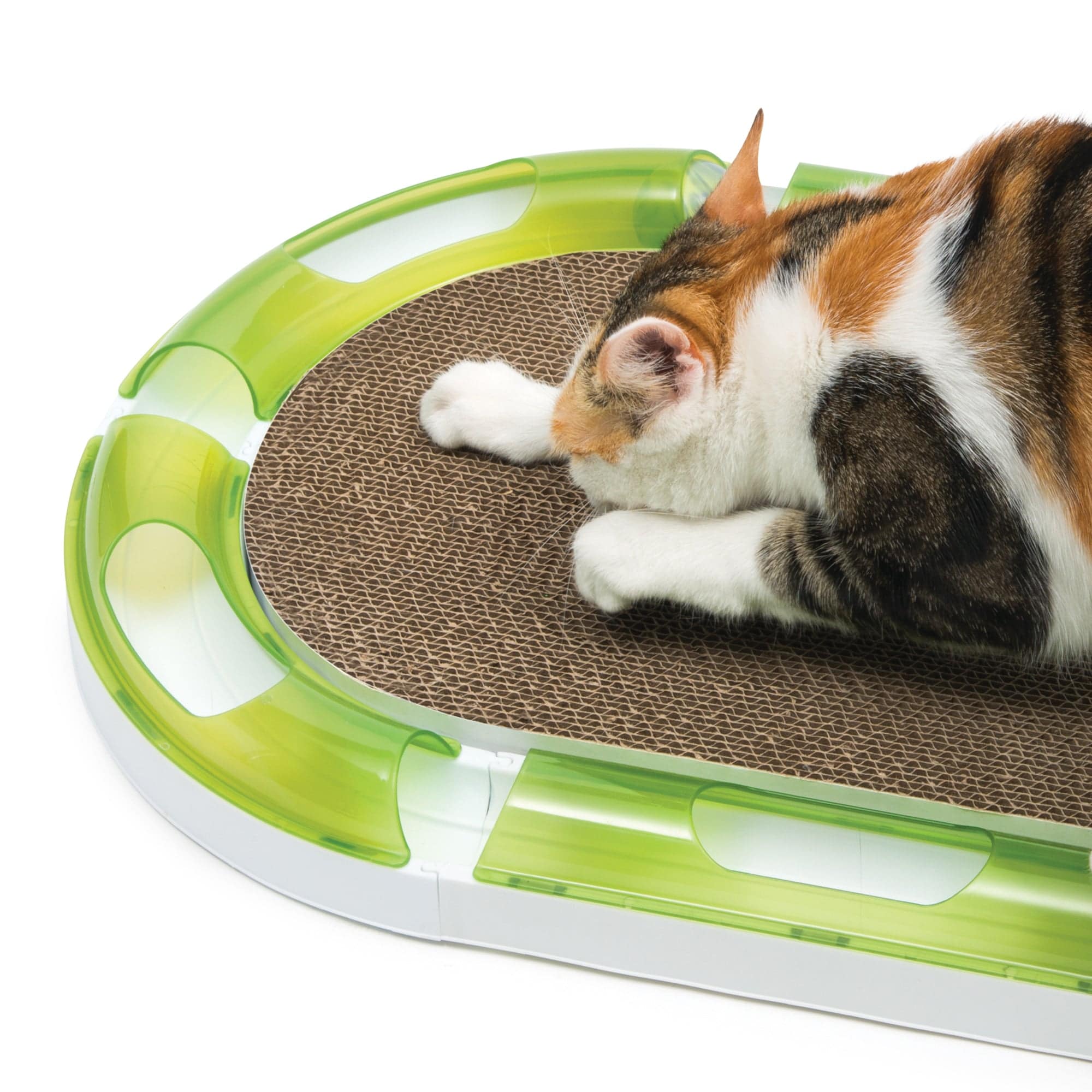 Catit Senses 2.0 Oval Circuit Scratcher - The Pet Source