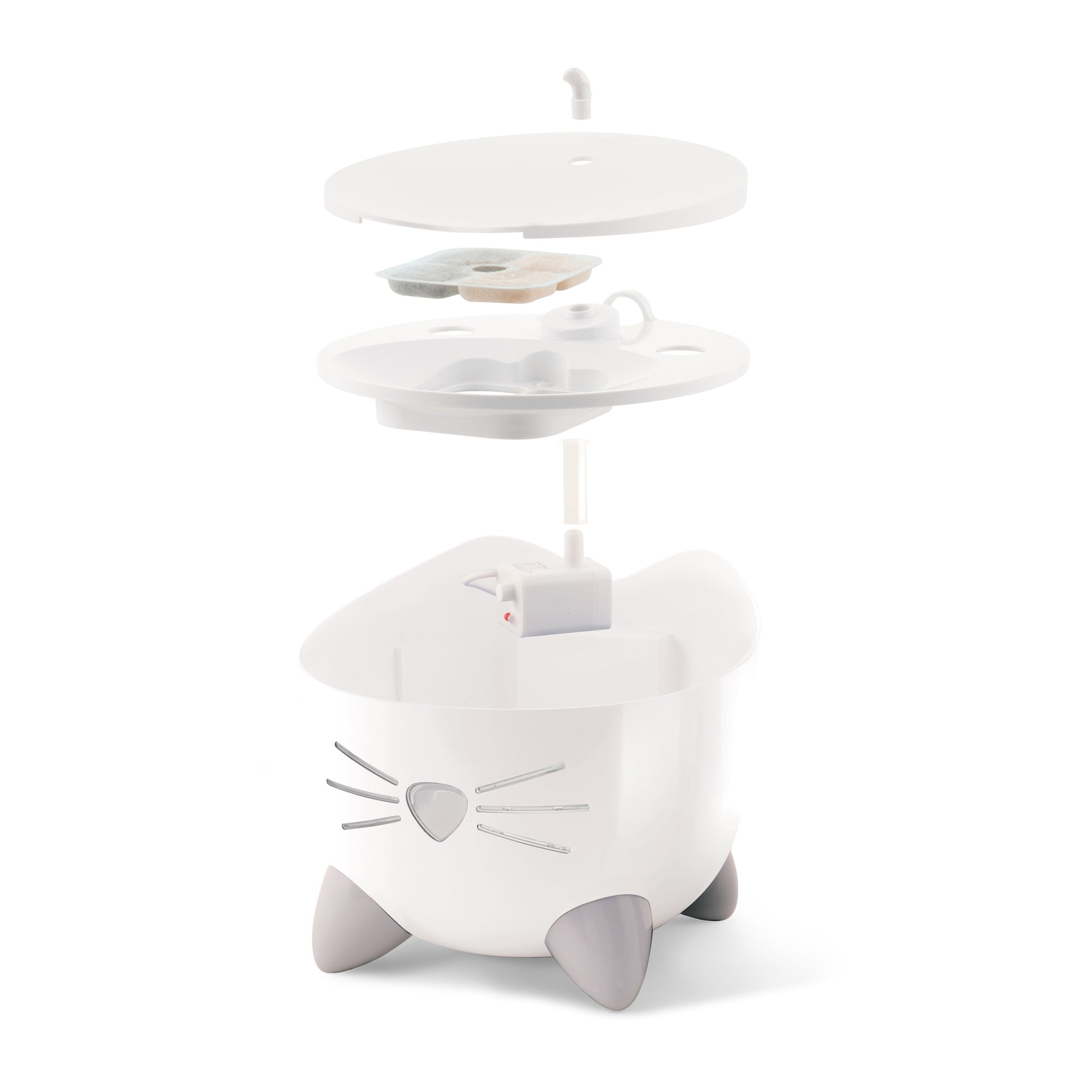 Catit PIXI Fountain - White - 2.5 L - The Pet Source