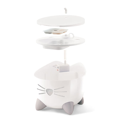 Catit PIXI Fountain - White - 2.5 L - The Pet Source