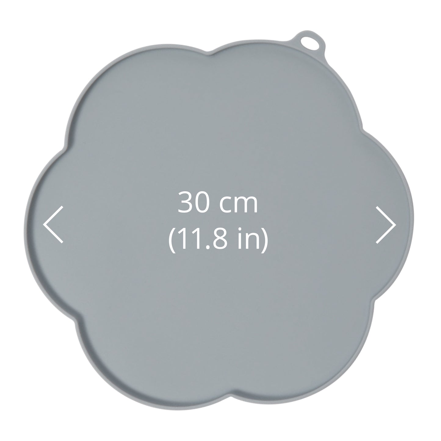 Catit Flower Placemat Medium - Grey - The Pet Source