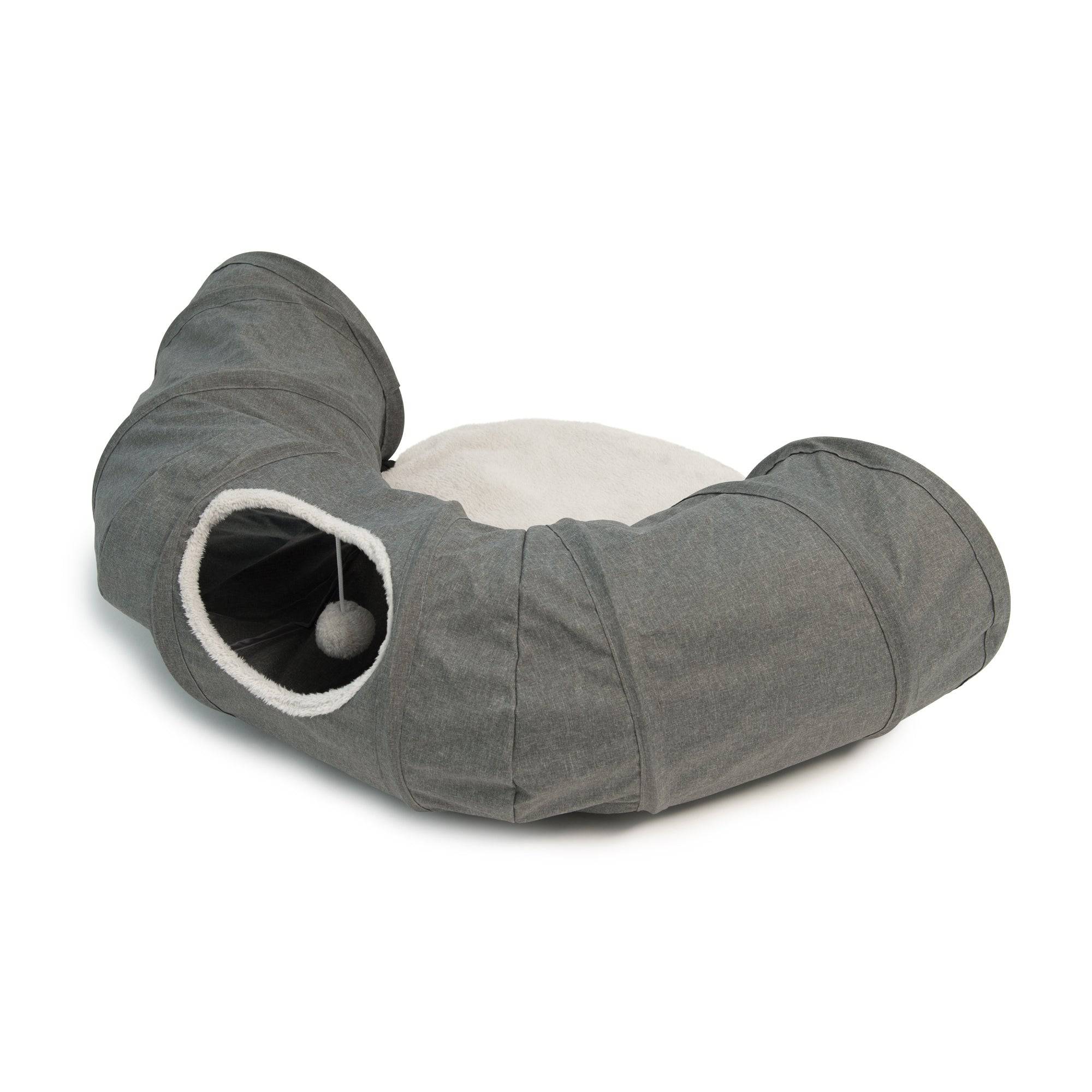 Catit Vesper Tunnel - Grey - 68 x 97 x 28 cm (26.77 x 38.18 x 11 in) - The Pet Source