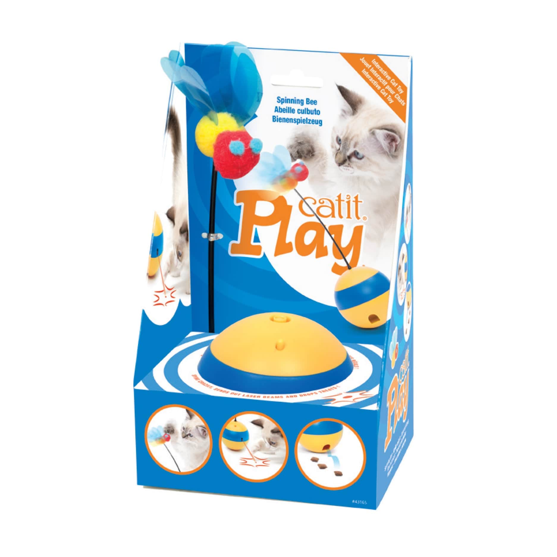 Catit Play Spinning Bee - The Pet Source