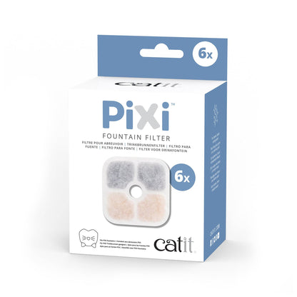 Catit PIXI Fountain Cartridge - 6 pack - The Pet Source