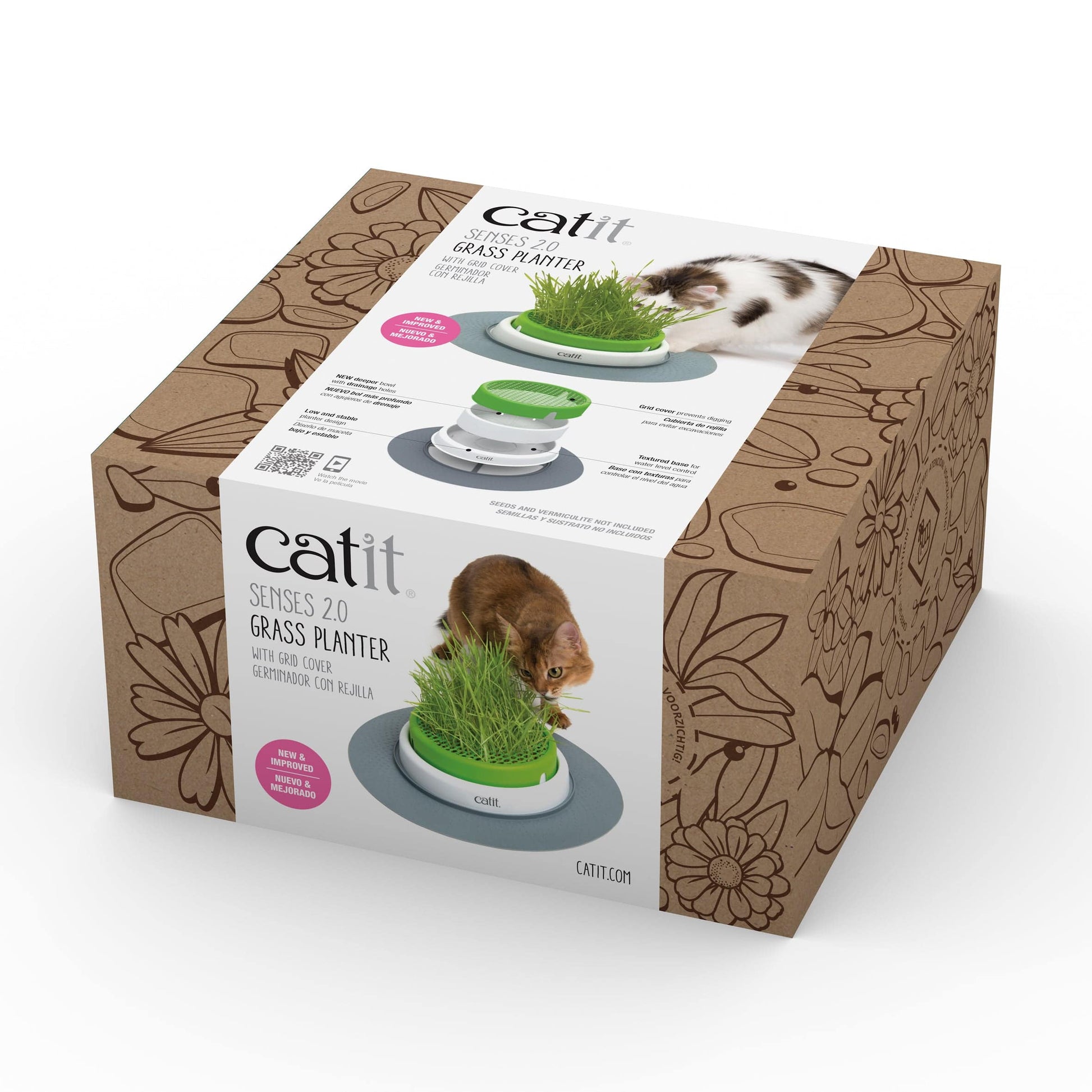 Catit Senses 2.0 Grass Planter - The Pet Source