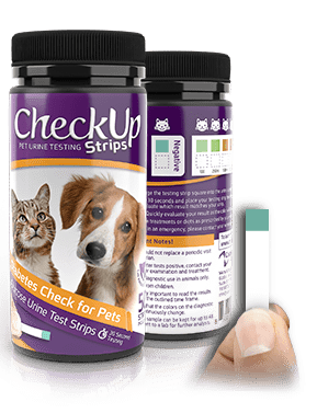 CheckUP Diabetes Check for Pets Urine Testing for Dogs & Cats - The Pet Source