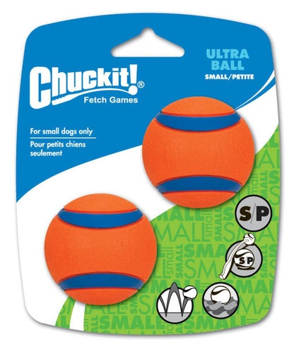 Chuckit! Ultra Ball Dog Toy - Small - 2 Pack - The Pet Source