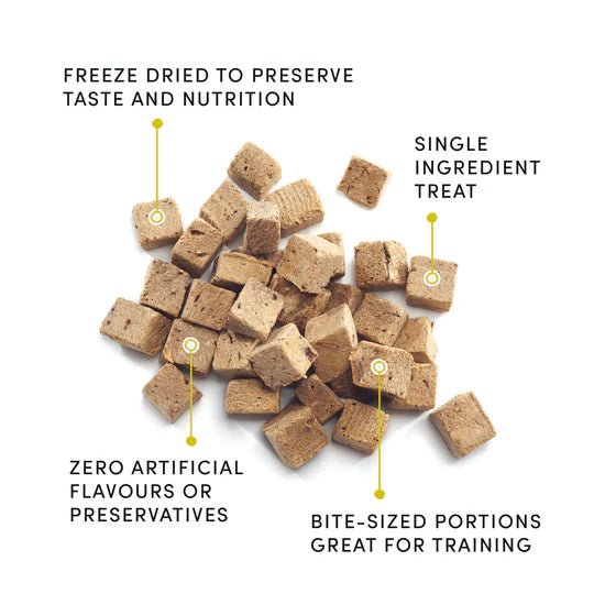 Crumps Mini Trainers Freeze Dried Beef Liver Dog Treats - 126g - The Pet Source