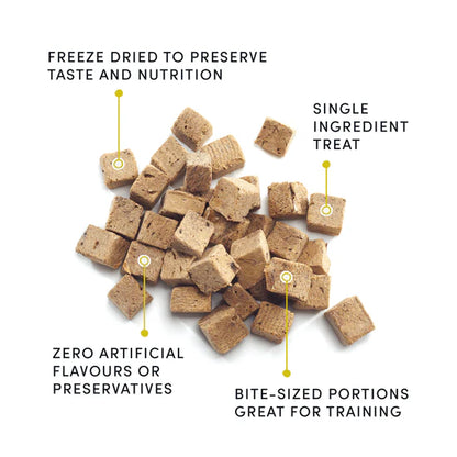 Crumps Mini Trainers Freeze Dried Beef Liver Dog Treats - 126g - The Pet Source
