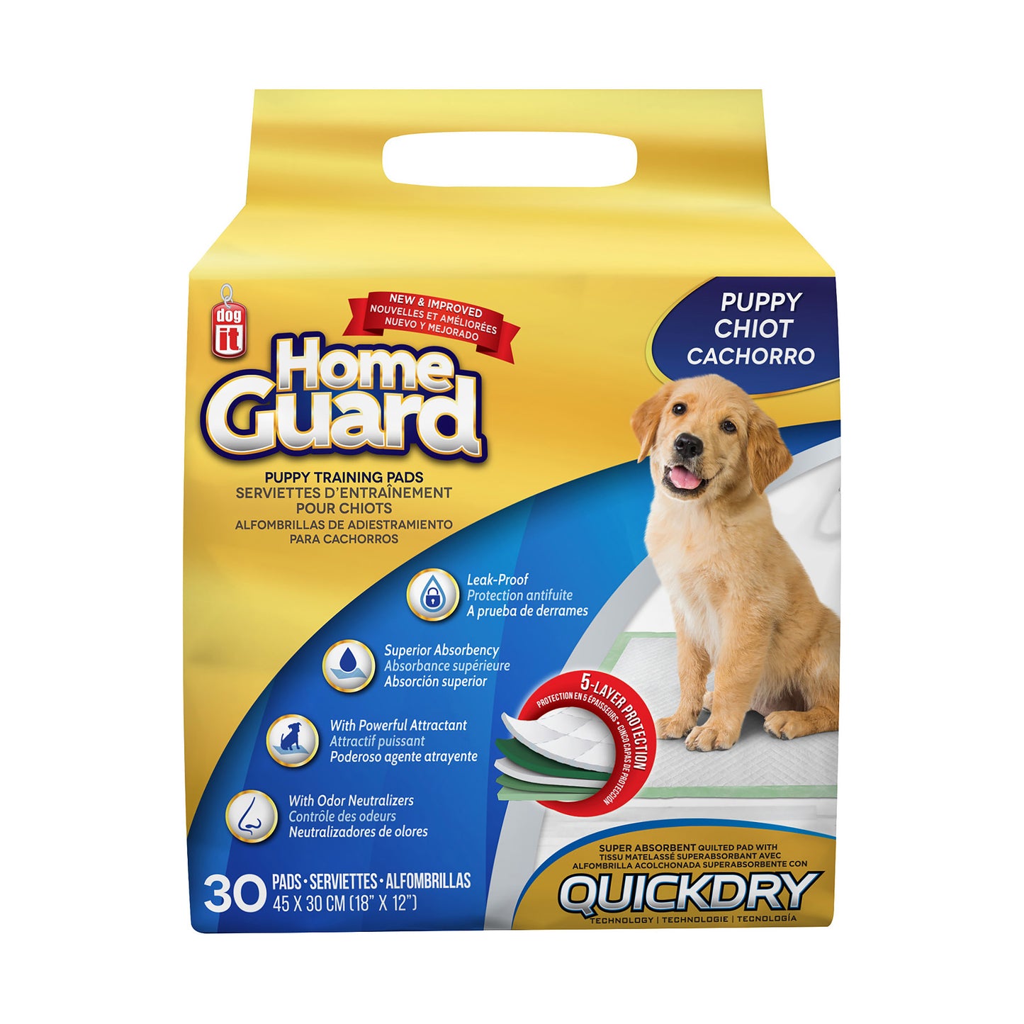 Dogit Home Guard Training Pads - Puppy - 30 pack - The Pet Source
