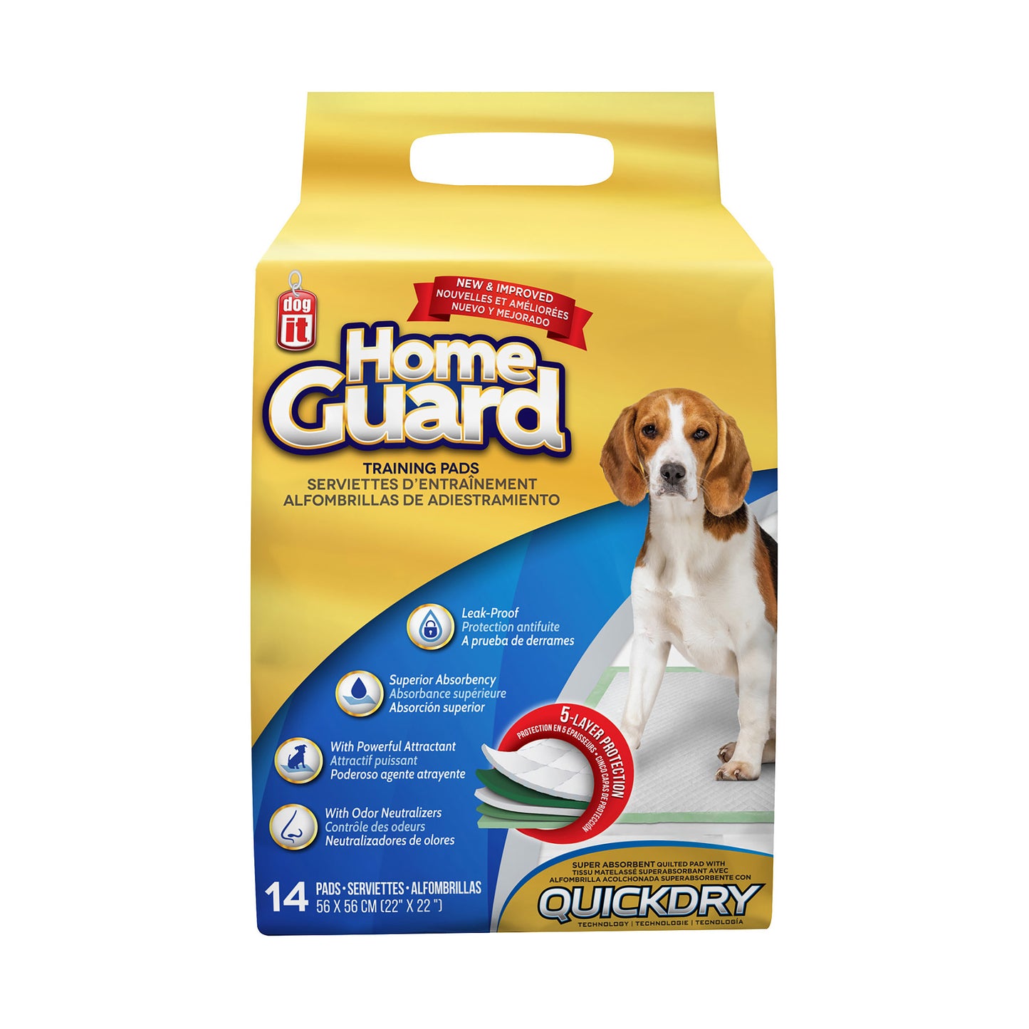 Dogit Training Pads - Medium - 14 pack - The Pet Source