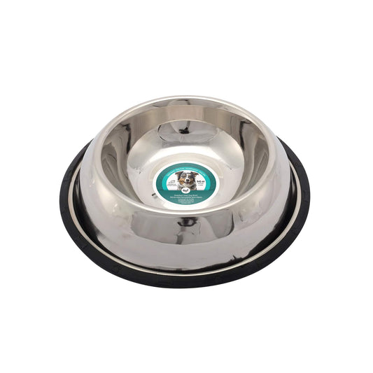 Dogit Stainless Steel Non Spill Dog Dish - Extra Large - 64oz - The Pet Source