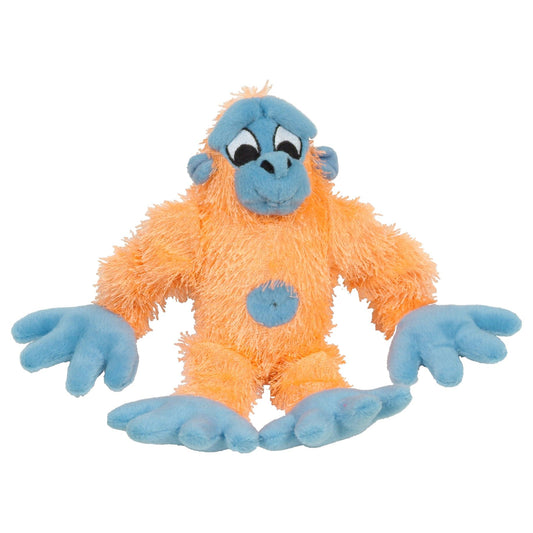 Dogit inPuppy Luvzin Plush Dog Toy with Squeaker - Orange Gorilla - The Pet Source