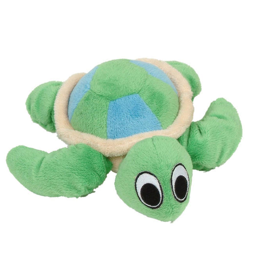Dogit inPuppy Luvzin Plush Dog Toy with Squeaker - Green Turtle - The Pet Source