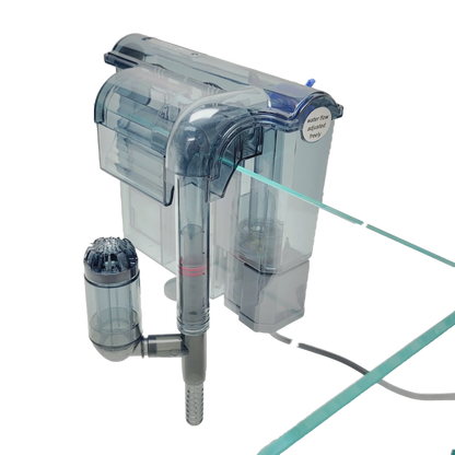 Lifegard Aquatics HOF-10 Slim Design Hang on Filter for aquariums up to 10 gallons - The Pet Source