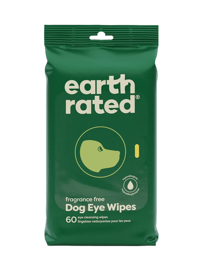 earth rated Eye Wipes - 60 ct - The Pet Source